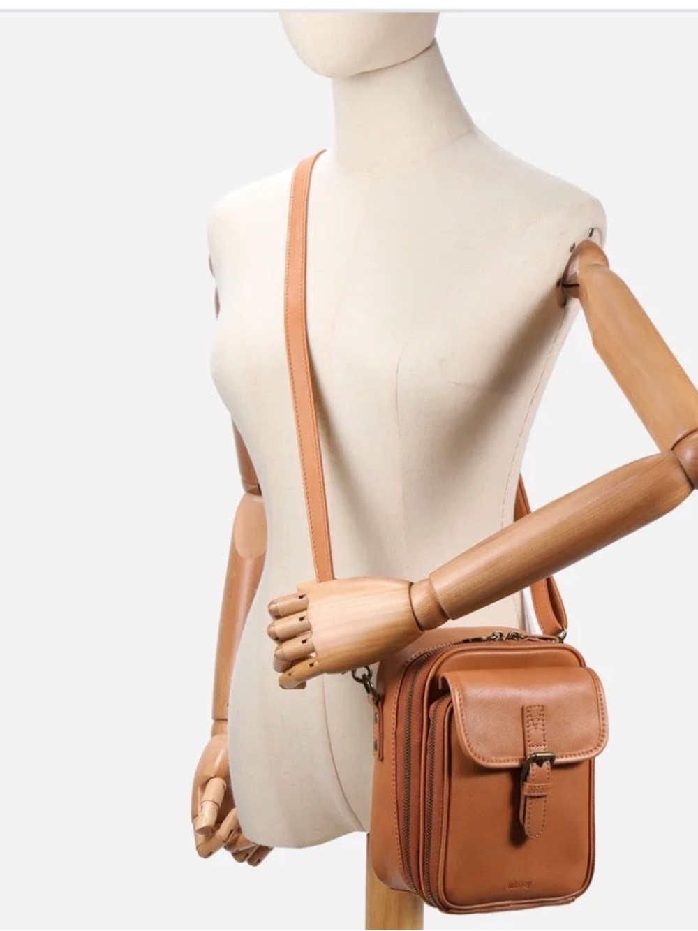 Minooy Naya Leather Small Crossbody Purse